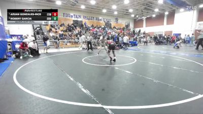 132 lbs Quarterfinal - Azuan Gonzales-Rice, Etiwanda vs Robert Garcia, Servite