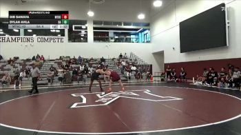 285 lbs Quarters & 1st Wb (16 Team) - Dib Sawaya, Mt. San Antonio College vs Dylan Avila, Santa Ana
