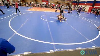 76 lbs Quarterfinal - Ean Howard, Vinita Kids Wrestling vs Max Madden, Chieftain Wrestling Club