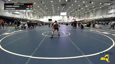 136 lbs 1st Place Match - Cassius Hudson, Xtreme Wrestling vs Lucas Bray, East Aurora Wrestling Club