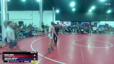 165 lbs Placement Matches (16 Team) - Noah Ries, Ohio Scarlet vs Destan Skelly, Minnesota Blue