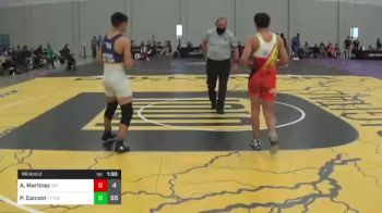 135 lbs Rr Rnd 2 - Adrian Martinez, New Mexico vs Preston Cannon, Team Tulsa NDT