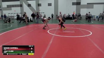 108 lbs Quarterfinal - D`Mari Campbell, FIRE vs Colt Clark, MVIL