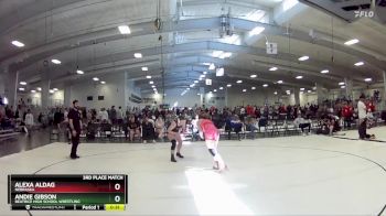 143 lbs 3rd Place Match - Andie Gibson, Beatrice High School Wrestling vs Alexa Aldag, Nebraska