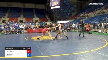 132 lbs Rnd Of 128 - Caden Natale, Michigan vs Riggin Stone, Idaho