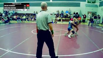 125 lbs Cons. Round 3 - Adelynn Husted, Selah (Girls) vs Chloe Stewart, Ellensburg (Girls)