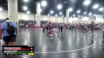 106 lbs Round 5 (8 Team) - Mohamed Mohamed, Capitian Nebraska (A Team) vs Braiden Lotier, Team Nauman Pink