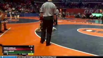 2A 160 lbs Cons. Round 3 - Nate Chirillo, Chicago (Brother Rice) vs Mike Jabaay, Lemont