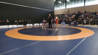 72kg Round 2 - Aaliyah Hartfelder, Edmonton Wrestling Club vs Marthe Laplante Brady, Kingston Wrestling Club