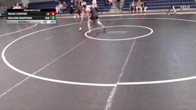 125-129 lbs Round 3 - William Martinez, Kearney vs Isaac Cooper, Lincoln Southeast