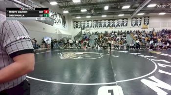 100 lbs Semifinal - Trinity Warner, South vs Bree Padilla, Cheyenne East