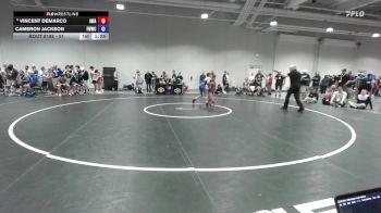 51 lbs Champ. Round 1 - Vincent DeMarco, Askren Wrestling Academy vs Cameron Jackson, Fremont Warriors Wrestling Club