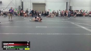 120 lbs Round 4 (8 Team) - Ethan Weiner, Kraken vs Kevin Bagnell, MPR Eagles