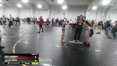 100 lbs Round 5 - Joey Gambino, Carolina Reapers vs Victor Ernst, Fort Mill