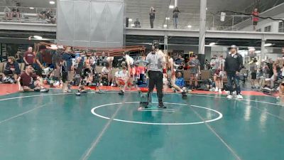 128 lbs Rr Rnd 2 - Caleb Swain, Hornet WC - HSBAFC vs Oakley Kenamond, Mifflinburg - HSBAFC