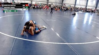 Silver 125 lbs Cons. Round 2 - Mariyon Norton, Hawkeye Community College vs Anthony Perez, Luther