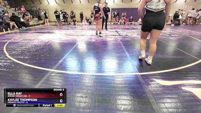 235 lbs Round 5 (10 Team) - Ella Ray, Rocket Wrestling vs Kaylee Thompson, Midwest Misfitz