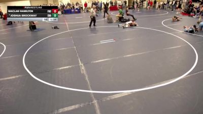 10U - 67 lbs Quarters - Maclan Hamilton, Farmington Wrestling Club vs Joshua Brockway, Summit Wrestling Academy