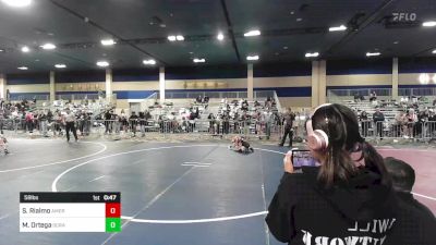 58 lbs Quarterfinal - Sofia Rialmo, Americana Jiu Jitsu Collective vs Milah Ortega, Scrap Yard Garage