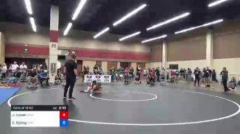 50 kg Consi Of 16 #2 - Jolie Lucas, Spartan Mat Club vs Carisa Epling, Utah