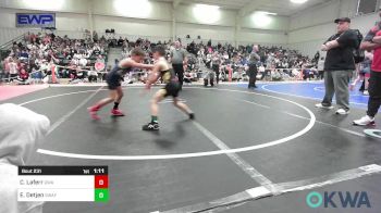 64 lbs Rr Rnd 2 - Cash Laferr, Greenwood Wrestling Academy vs Elijah Detjen, Spartan Wrestling Fort Smith