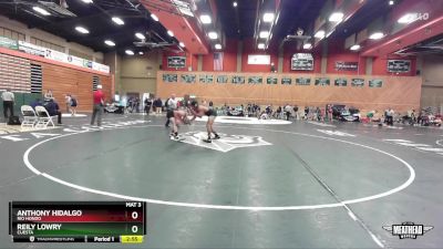 174 lbs Cons. Round 4 - Anthony Hidalgo, Rio Hondo vs Reily Lowry, Cuesta