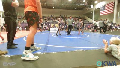 80 lbs Consolation - Brennon Roblyer, Team Tulsa Wrestling Club vs Jett Runk, Sperry Wrestling Club