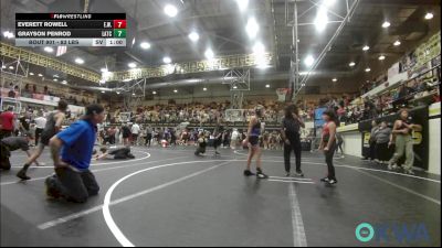 85 lbs Rr Rnd 1 - Alaura Lewis, Noble Takedown Club vs Callie Dieker, ARDMORE TAKEDOWN CLUB