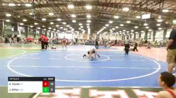 70 lbs Rr Rnd 2 - Drew Hiesler, Fort Hammers vs Joey Miller, Ride Out Wrestling Club Blue