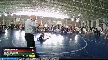 74 lbs Round 1 (4 Team) - Jaxson Aguilar, Team Oregon vs Keaton Hardee, Utah Black
