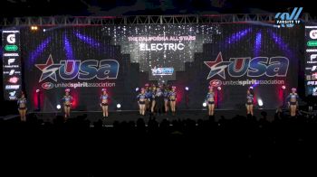 The California All Stars - Ontario - Electric [2024 L3 Senior Coed Day 2] 2024 USA All Star Super Nationals