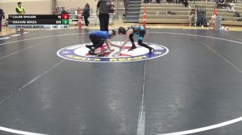 70 lbs 5th Place Match - Caleb Spaude, Pinnacle Wrestling vs Ibrahim Mirza, Wayzata Youth Wrestling