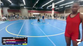 164 lbs Semifinal - Okaleigh Porter, Texas vs Melanie Escobedo, Texas