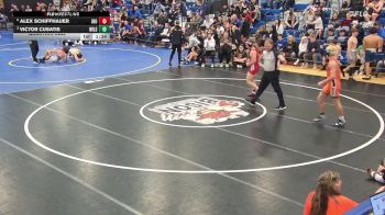 157 lbs Quarterfinal - Victor Cusatis, Wilson vs Alex Schiffhauer, Iroquois