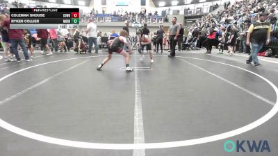 84 lbs Rr Rnd 2 - Coleman Shouse, Cowboy Wrestling Club vs Ryker Collier, Morrison Takedown Club