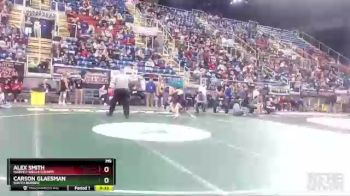 145 lbs Cons. Round 1 - Carson Glaesman, South Border vs Alex Smith, Harvey-Wells County