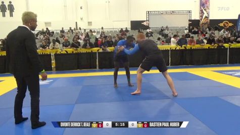 Bastien Paul Huber vs Divonte Derrick T. Beale 2024 World IBJJF Jiu-Jitsu No-Gi Championship