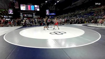 113 lbs Cons. Sub-rd Of 32 - Waylon Burress, MO vs Carver Hinz, IA