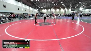 126C Champ. Round 1 - Aaron Hernandez, Shawnee Mission West HS vs Walker Doyal, Topeka-Washburn Rural HS