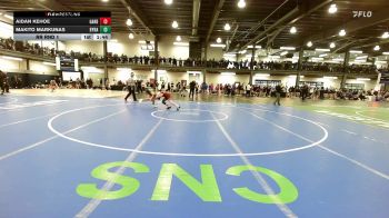 118Blue lbs Rr Rnd 1 - Aidan Kehoe, Garden City vs Makito Markunas, Byram Hills/Briarcliff