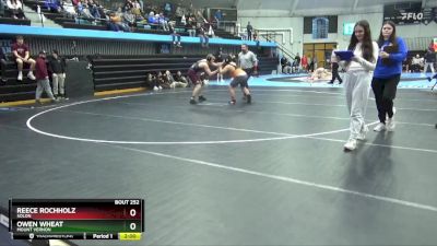 JV-38 lbs Round 3 - Owen Wheat, Mount Vernon vs Reece Rochholz, Solon