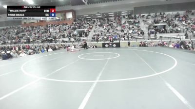 72 kg Champ. Rd Of 32 - Hallie Harp, Militia Trained Mat Club vs Paige Beals, California