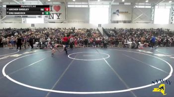 66 lbs Cons. Semi - Archer Greeley, Victor Wrestling Club vs Cru Babcock, Brawler Elite