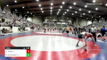 105 lbs Semifinal - Samson Dobbs, Social Circle USA Takedown vs Mason Kutylowski, Roundtree Wrestling Academy