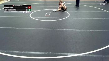 133 lbs Round 3 (6 Team) - Jett Schwartz, Fort Hays State vs Clay Gates, Northern State