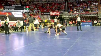 2A-157 lbs Cons. Round 4 - Cason Miller, Fairfield vs Dirk Boyles, Burlington Notre Dame