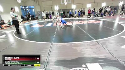 182 lbs Cons. Round 2 - Tristian Davis, Riverside vs Gabe Grassel, Coeur D`Alene High School