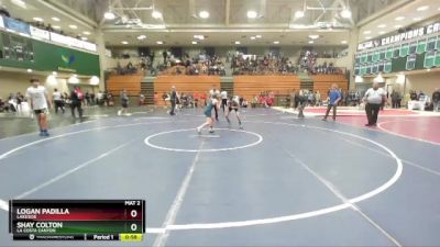 98 lbs Semifinal - Logan Padilla, Lakeside vs Shay Colton, La Costa Canyon