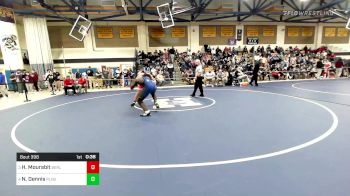 220 lbs Consolation - Hamza Mourabit, Berlin vs Nicholas Dennis, Plainville