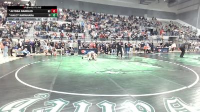 U23 Women - 57 lbs 3rd Place Match - Alyssa Randles, MT vs Haley Narahara, HI